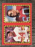 1988 Topps Stickers #107 Gary Clark/ 247 Garin Veris