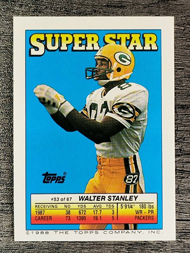 1988 Topps Stickers #111 Alvin Walton/ 188 Carl Hairston