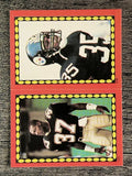 1988 Topps Stickers #120 Mel Gray/ 278 Delton Hall