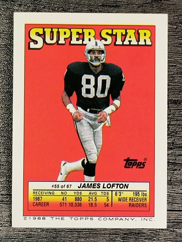 1988 Topps Stickers #123 Anthony Carter