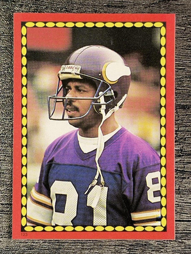 1988 Topps Stickers #123 Anthony Carter