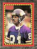 1988 Topps Stickers #123 Anthony Carter