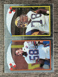 1988 Topps Stickers #132 Carl Banks/ 152 Jackie Slater AP FOIL