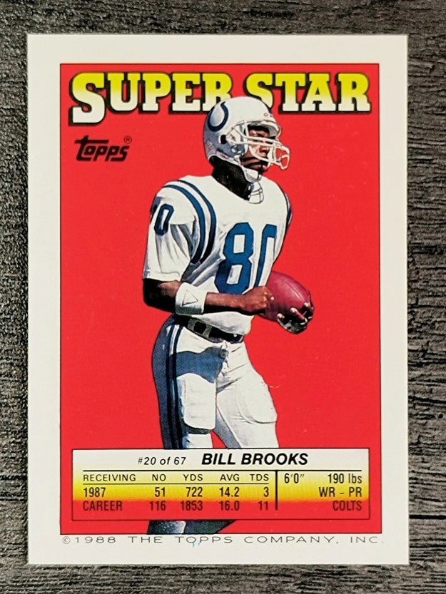 1988 Topps Stickers #135 Rick Donnelly/ 149 Mike Munchak AP FOIL