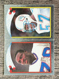 1988 Topps Stickers #140 Bruce Smith/ 154 Dwight Stephenson AP FOIL