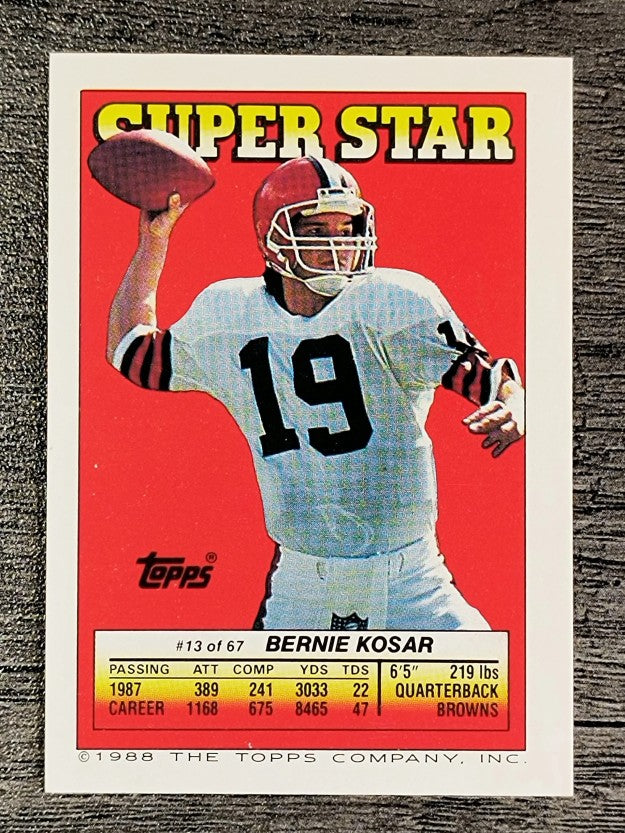 1988 Topps Stickers #143 Fredd Young/ 144 Morten Andersen AP FOIL
