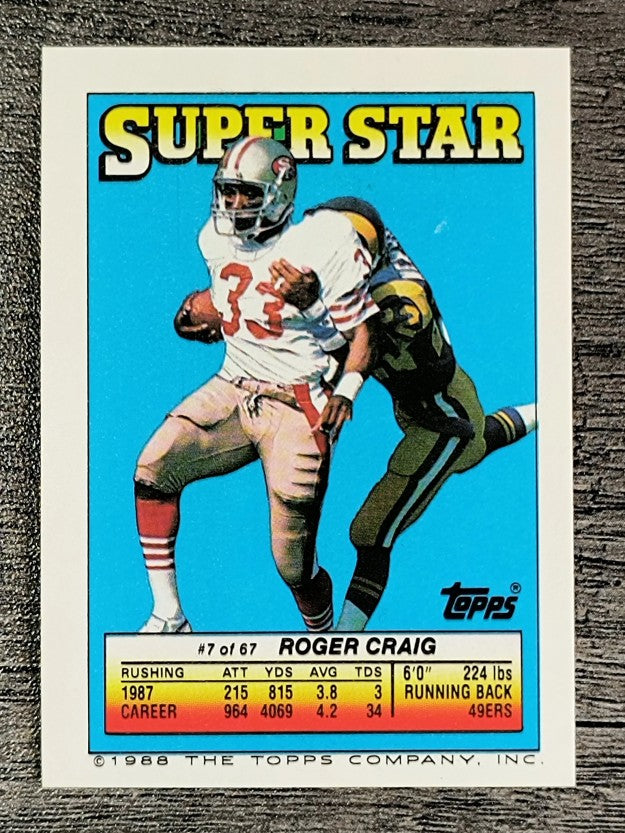 1988 Topps Stickers #163 Jim Breech