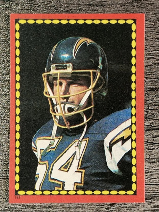 1988 Topps Stickers #193 Billy Ray Smith