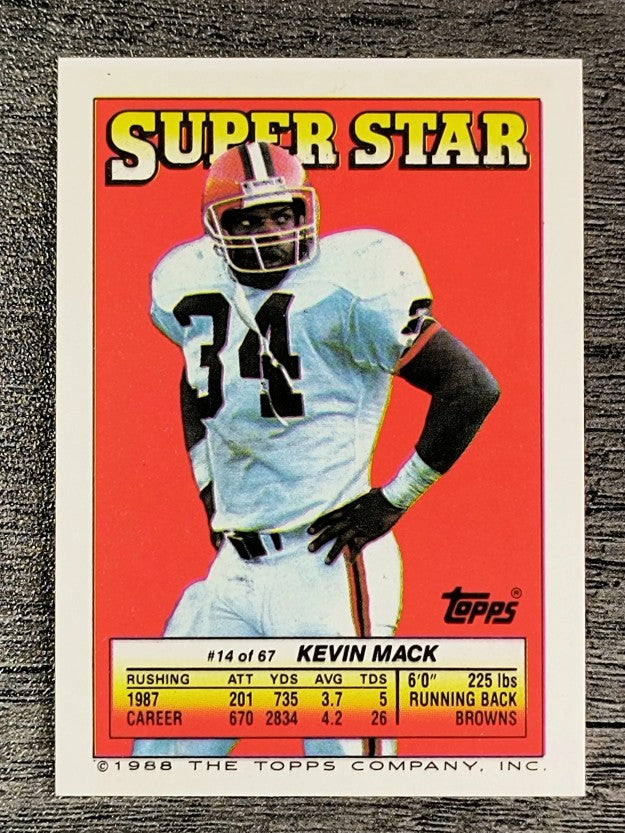 1988 Topps Stickers #202 Bill Maas