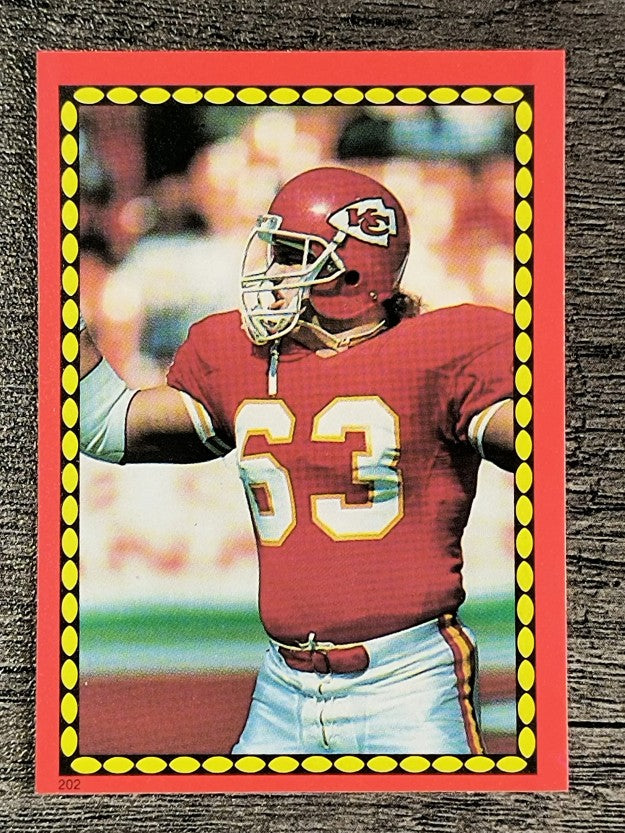 1988 Topps Stickers #202 Bill Maas