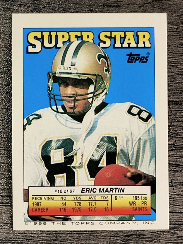1988 Topps Stickers #254 Fred Marion