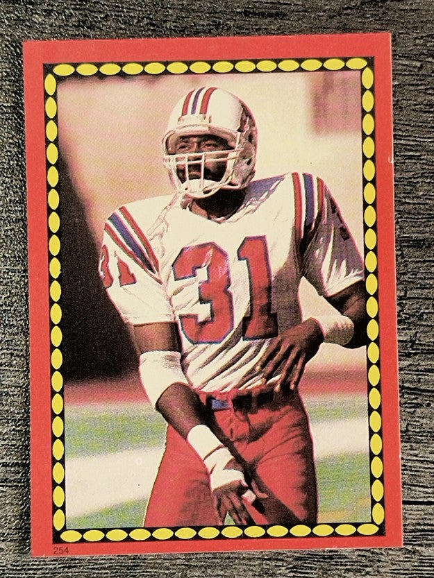 1988 Topps Stickers #254 Fred Marion