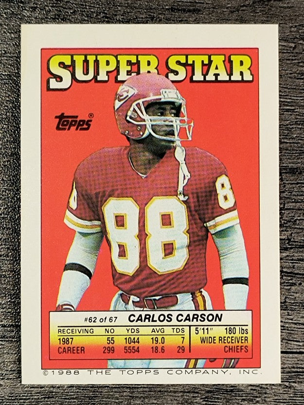 1988 Topps Stickers #282 J.T. Smith/ 283 Charles White