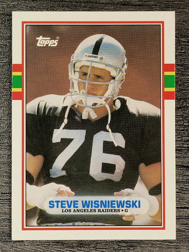 1989 Topps Traded #33T Steve Wisniewski RC