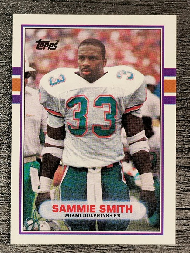 1989 Topps Traded #56T Sammie Smith RC
