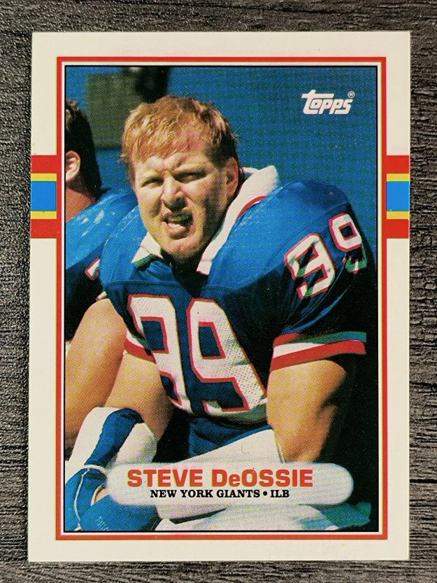1989 Topps Traded #79T Steve DeOssie