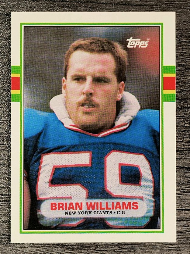 1989 Topps Traded #92T Brian Williams OL RC