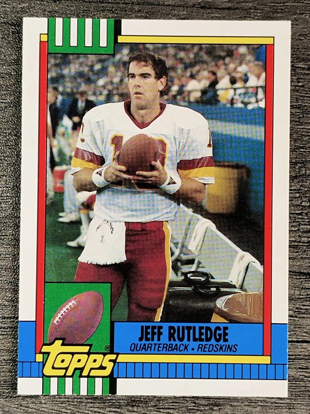 1990 Topps Traded #123T Jeff Rutledge