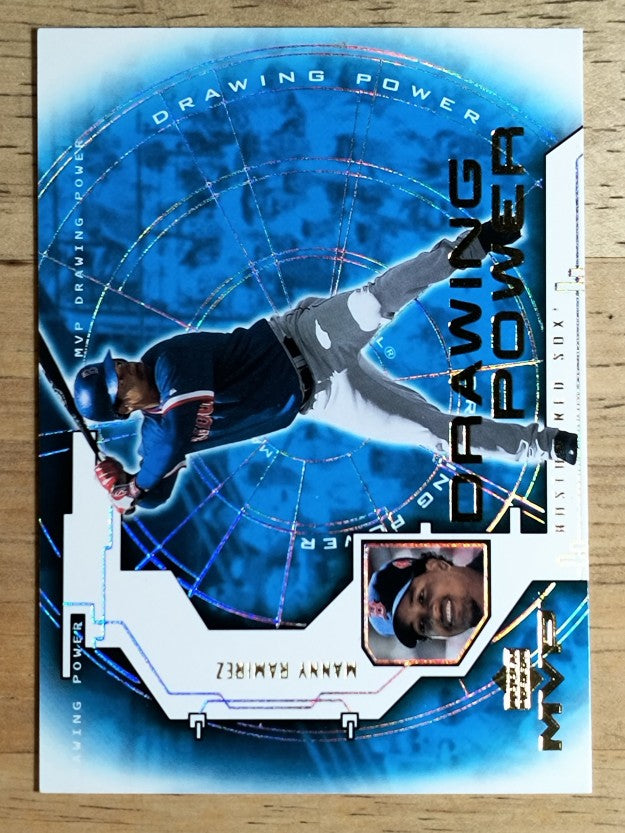 2001 Upper Deck MVP Drawing Power #DP3 Manny Ramirez Sox (NM)