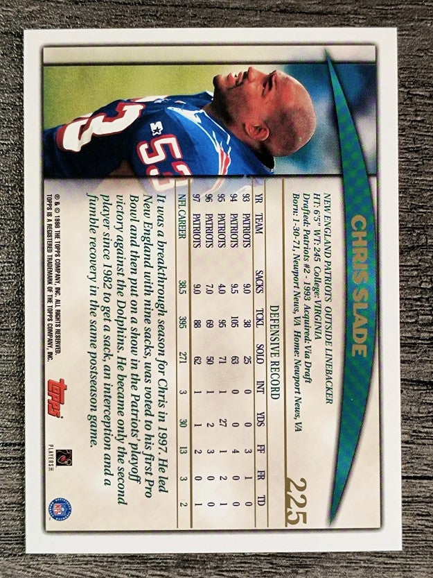 1998 Topps #225 Chris Slade