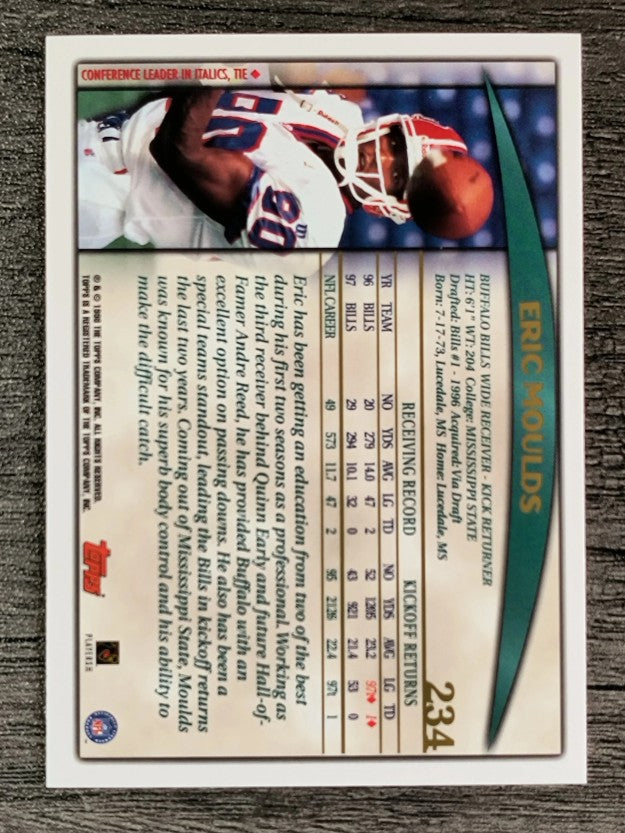 1998 Topps #234 Eric Moulds