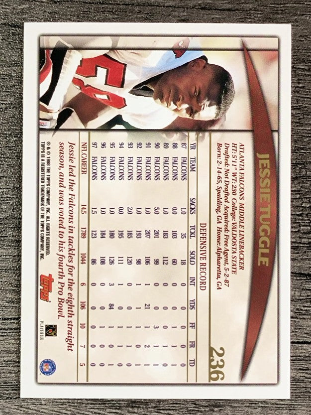 1998 Topps #236 Jessie Tuggle