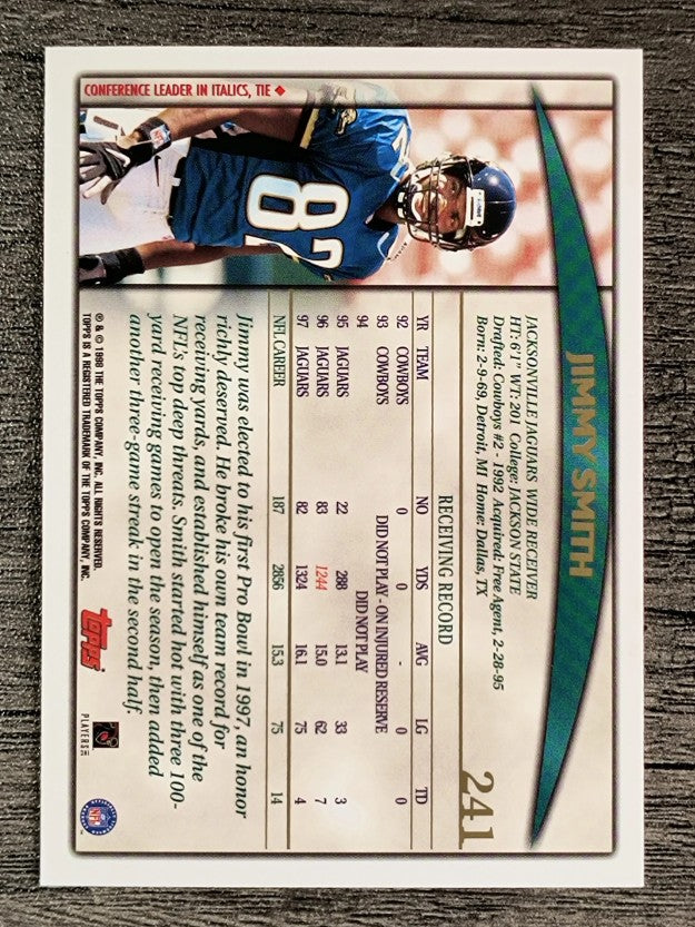 1998 Topps #241 Jimmy Smith