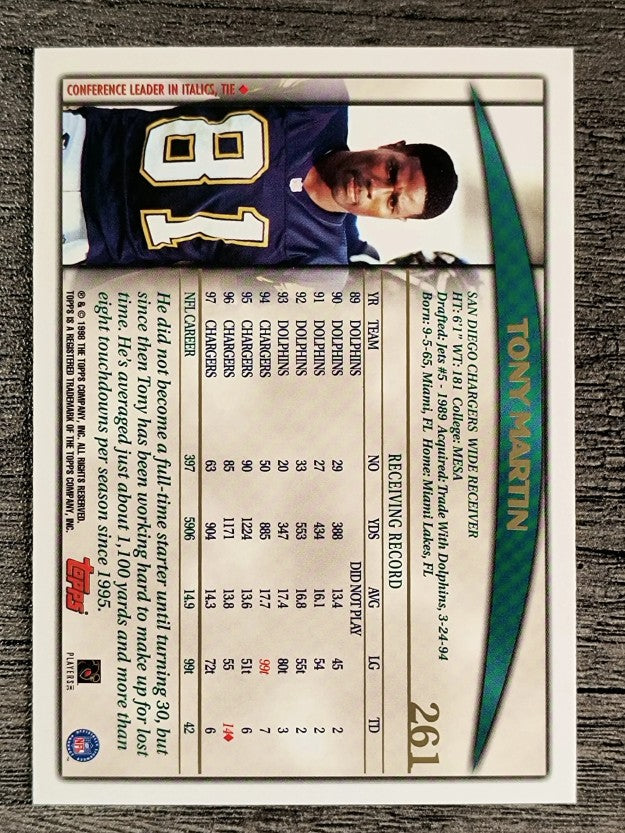 1998 Topps #261 Henry Jones