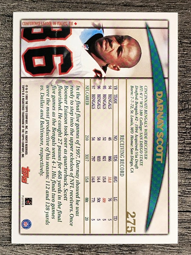 1998 Topps #275 Darnay Scott