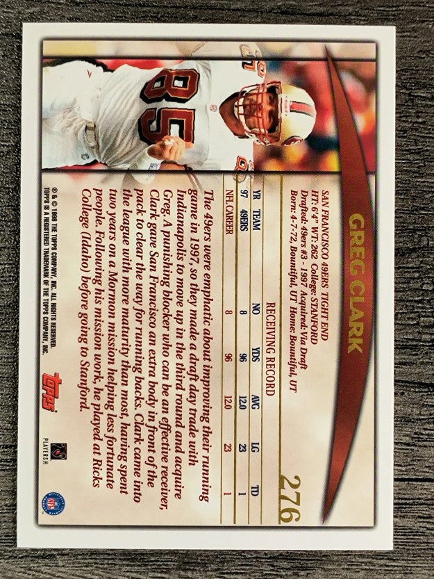 1998 Topps #276 Greg Clark