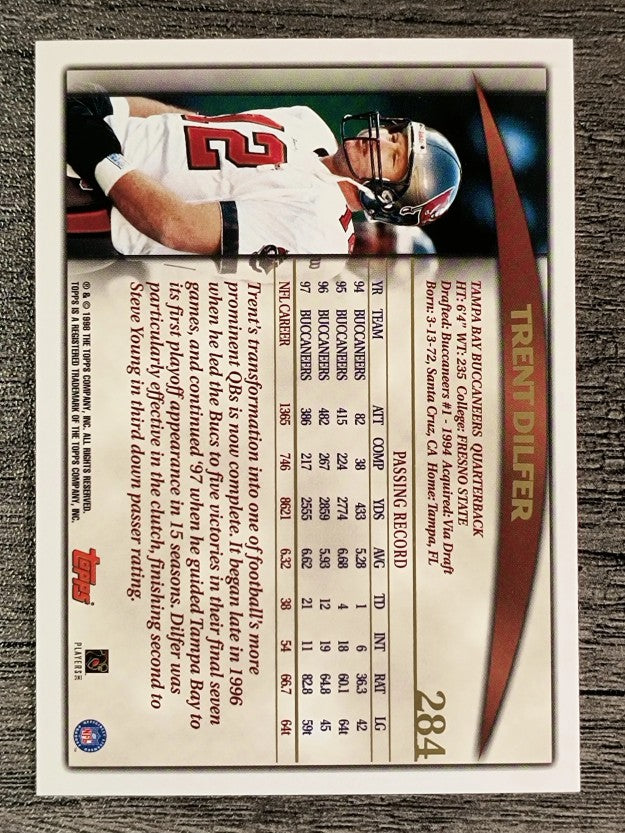 1998 Topps #284 Trent Dilfer