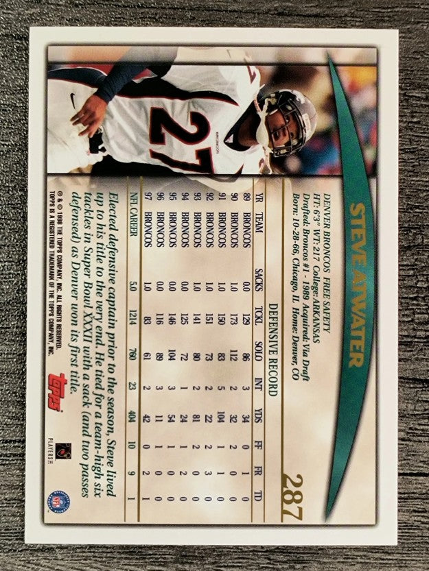 1998 Topps #287 Steve Atwater