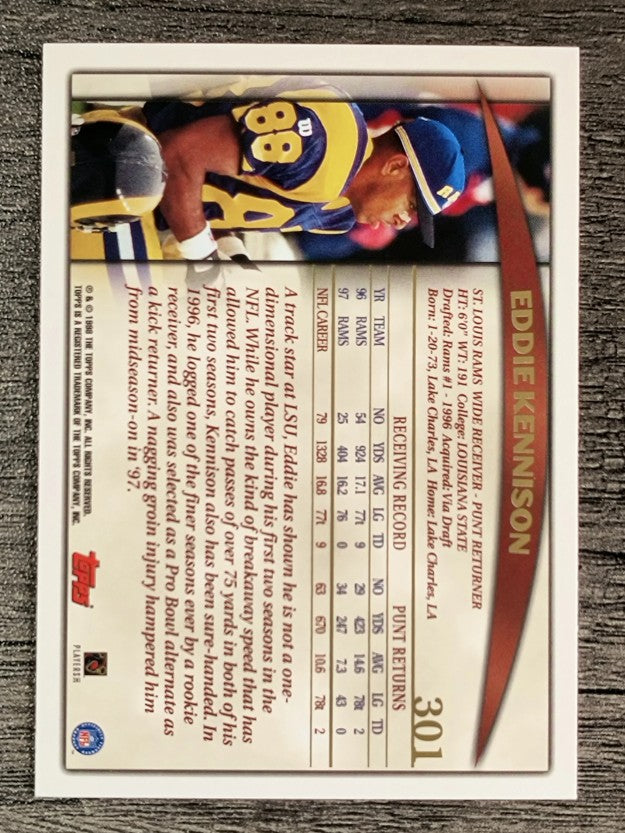 1998 Topps #301 Eddie Kennison