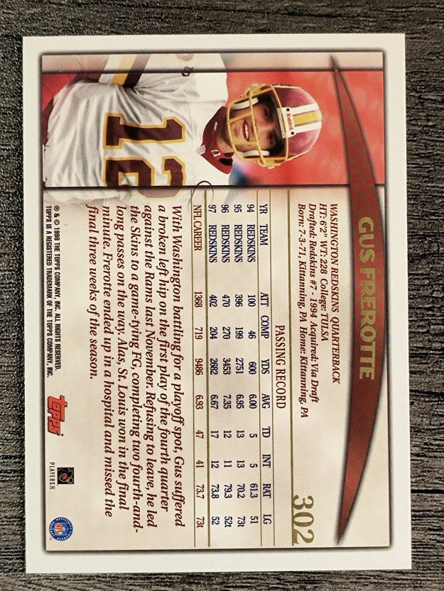 1998 Topps #302 Gus Frerotte