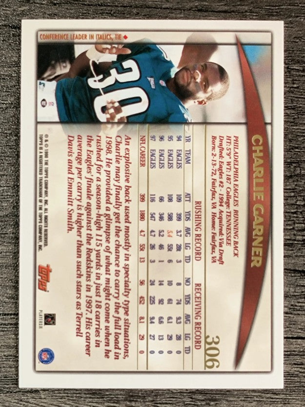 1998 Topps #306 Charlie Garner