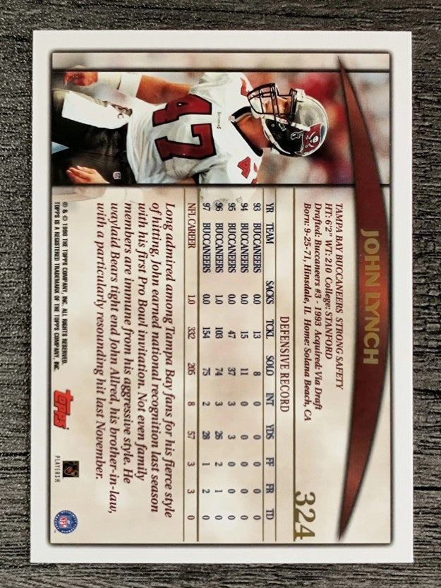 1998 Topps #324 John Lynch