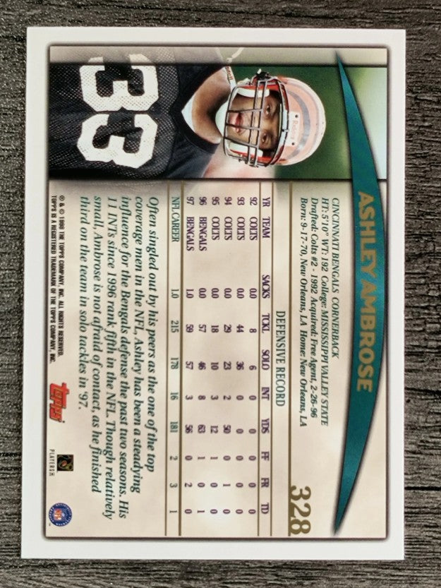 1998 Topps #328 Ashley Ambrose