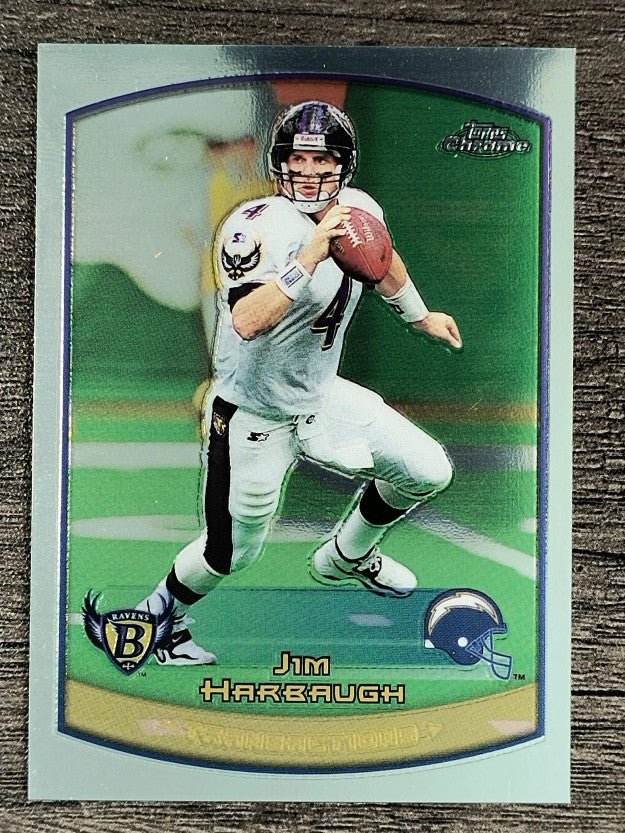 1999 Topps Chrome #8 Jim Harbaugh