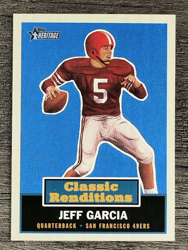 2001 Topps Heritage Classic Renditions #CR9 Jeff Garcia
