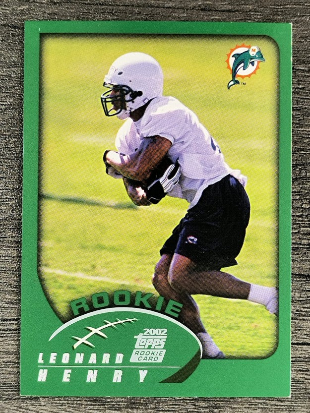 2002 Topps #358 Leonard Henry RC