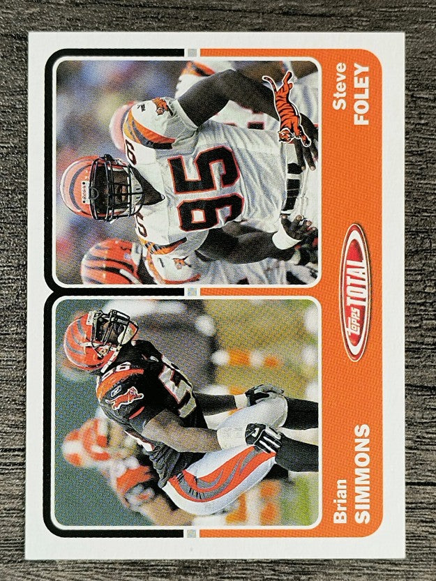 2003 Topps Total #378 Brian Simmons/Steve Foley