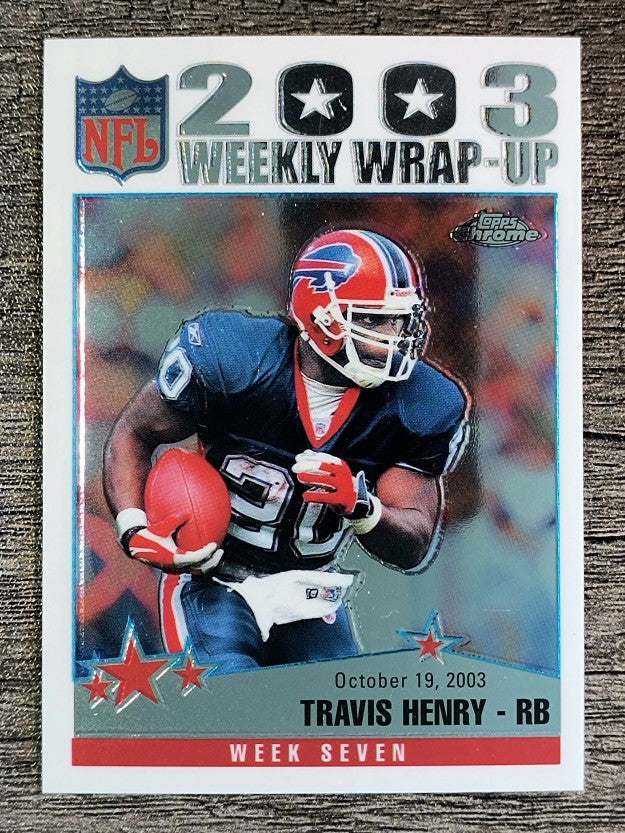 2004 Topps Chrome #152 Travis Henry WW