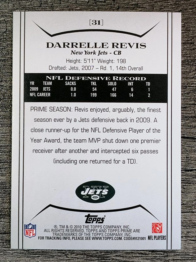 2010 Topps Prime Retail #31 Darrelle Revis