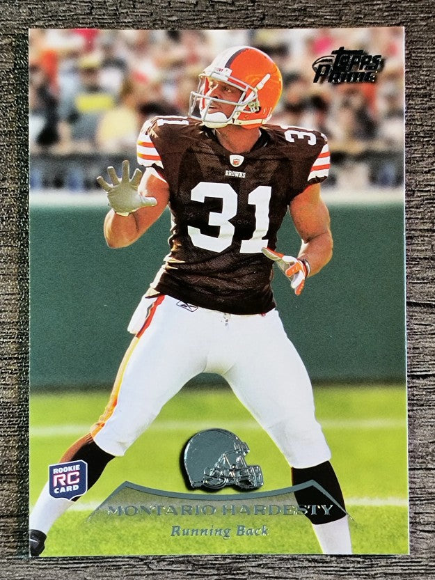 2010 Topps Prime Retail #57 Montario Hardesty RC