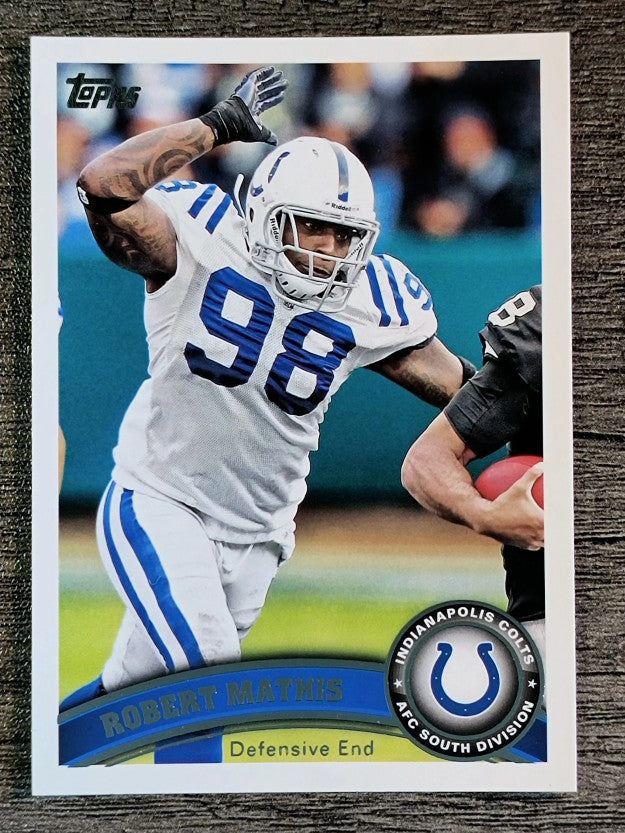 2011 Topps #26 Robert Mathis