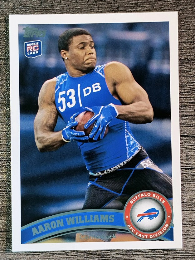2011 Topps #73 Aaron Williams RC