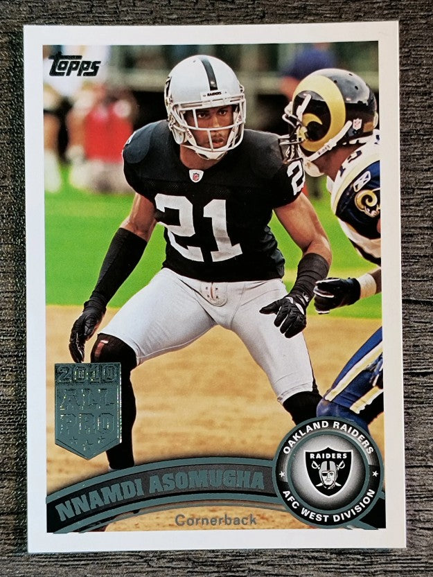 2011 Topps #124 Nnamdi Asomugha