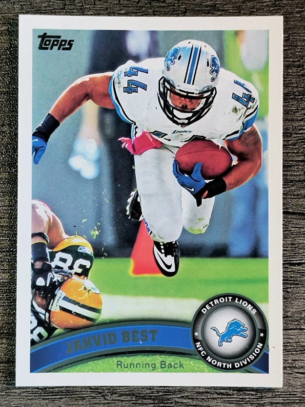 2011 Topps #189 Jahvid Best