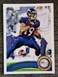 2011 Topps #304 Eddie Royal
