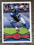2012 Topps #289A David Wilson RC/crowd in background